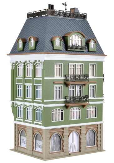 Preview: Vollmer 43771 H0 Bankhaus 