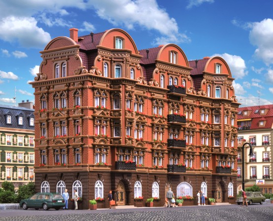 Vollmer 43775 H0 Palais 
