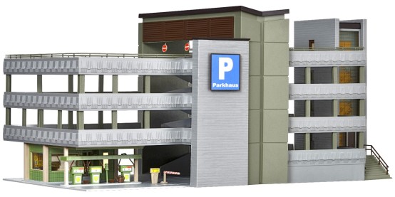 Preview: Vollmer 43804 H0 Parkhaus 