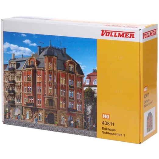 Vollmer 43811 H0 Eckhaus Schlossallee 1 