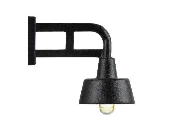 Viessmann 6087 H0 Wandlaterne Güterschuppen, LED warmweiß 