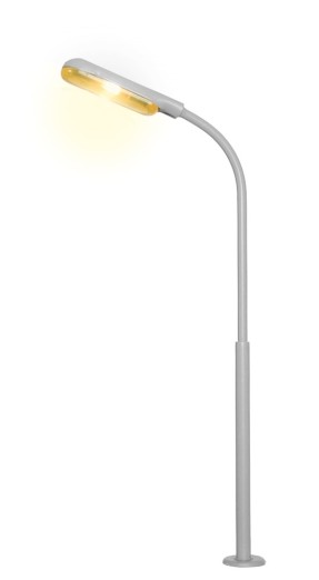 Viessmann 6091 H0 Peitschenleuchte, LED gelb 