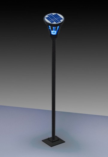 Preview: Viessmann 6163 H0 Solarlampe modern, LED weiß 