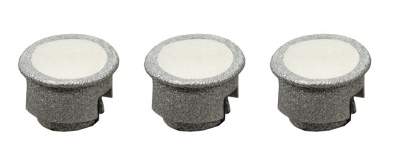 Viessmann 6340 H0 Einbaustrahler modern, LED warmweiß , 3 Stück