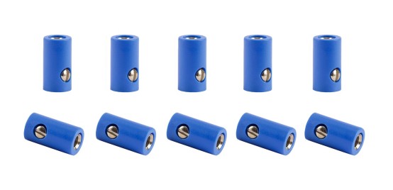 Viessmann 6883 Muffen blau (10 Stück) 
