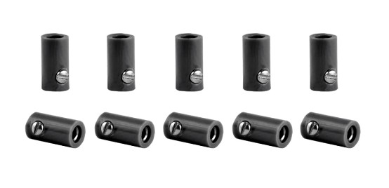 Viessmann 6886 Muffen schwarz (10 Stück) 
