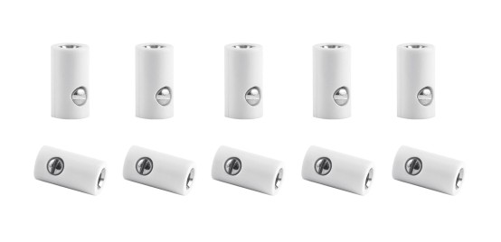 Viessmann 6887 Muffen weiß (10 Stück) 
