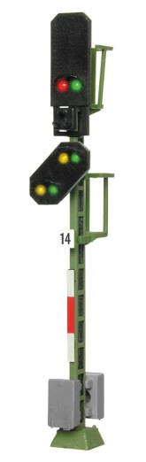 Viessmann 4014 H0 Licht-Blocksignal mit Vorsignal 