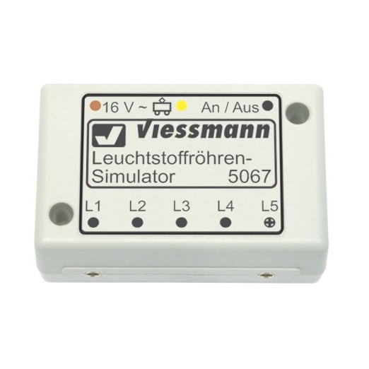 Viessmann 5067 Leuchtstoffroehren-Simulator 