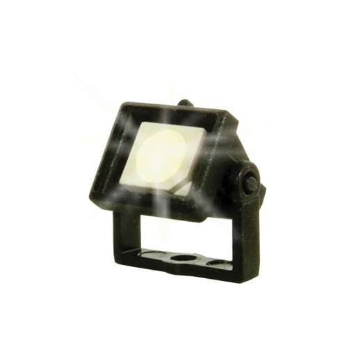 Viessmann 6333 H0 Flutlichtstrahler, rechteckig, LED weiß 