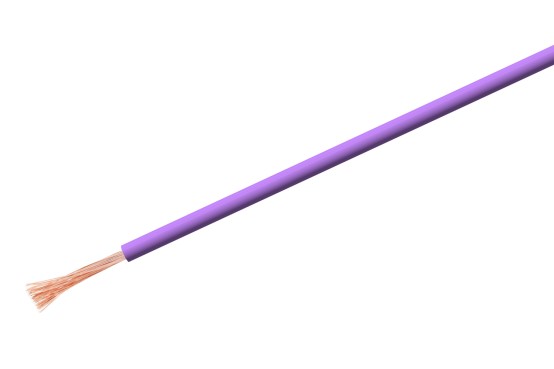 Viessmann 68673 Kabel 25m auf Abrollspule 0,14 mm², lila 