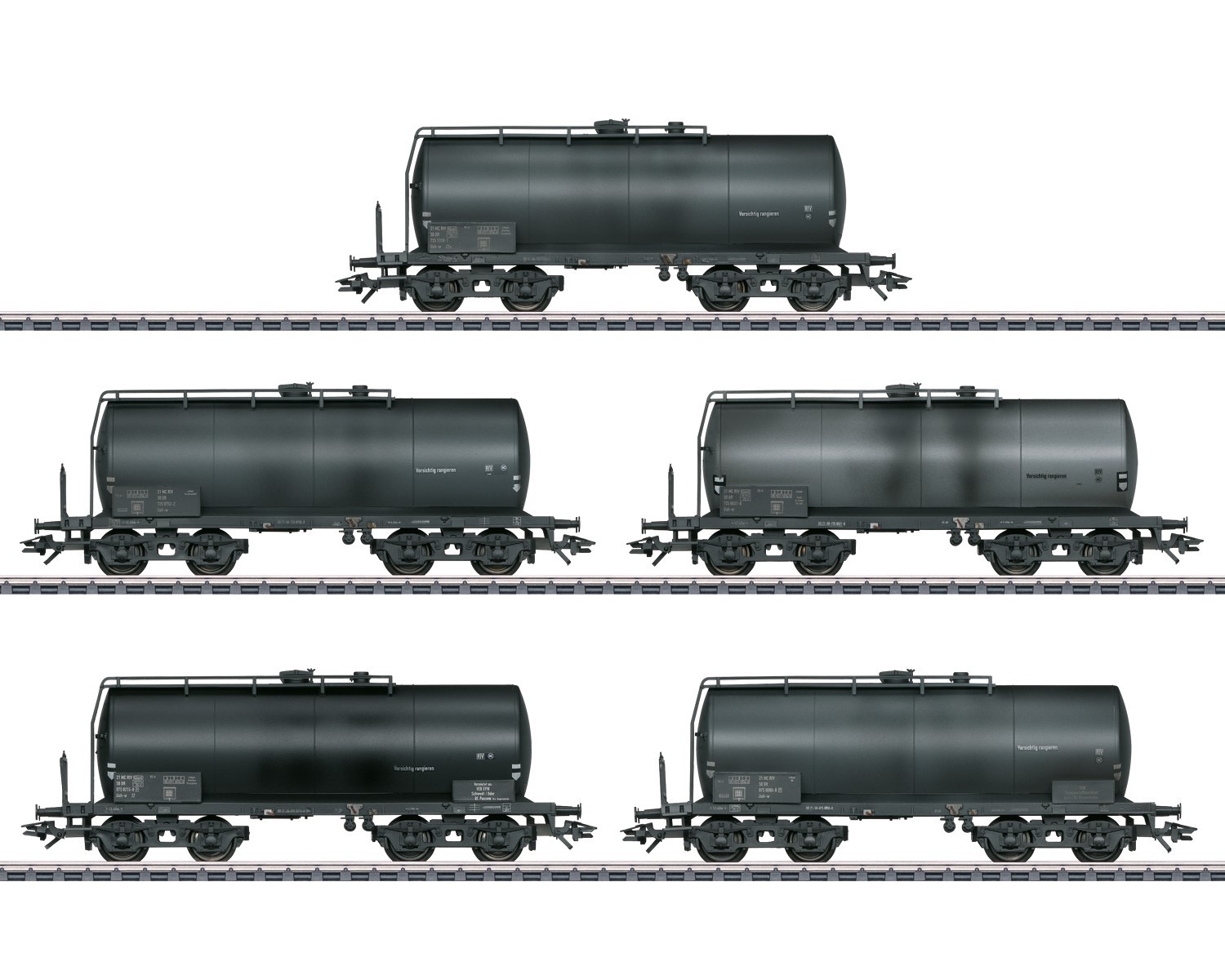 Märklin 46538 H0 Einheitskesselwagen Uerdingen, DR 5er-Set 