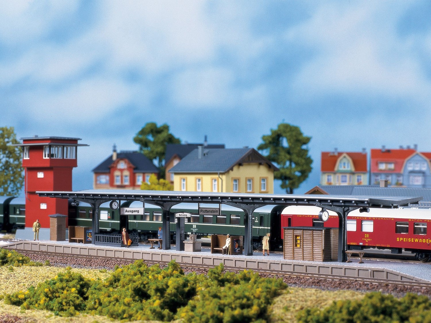 Auhagen 11376 H0 Bahnsteig 