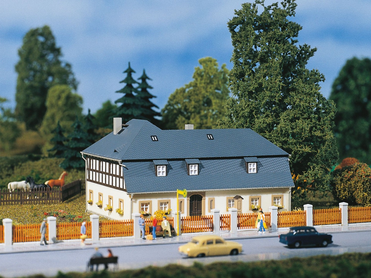 Auhagen 11385 H0 Wohnhaus Mühlenweg 1 
