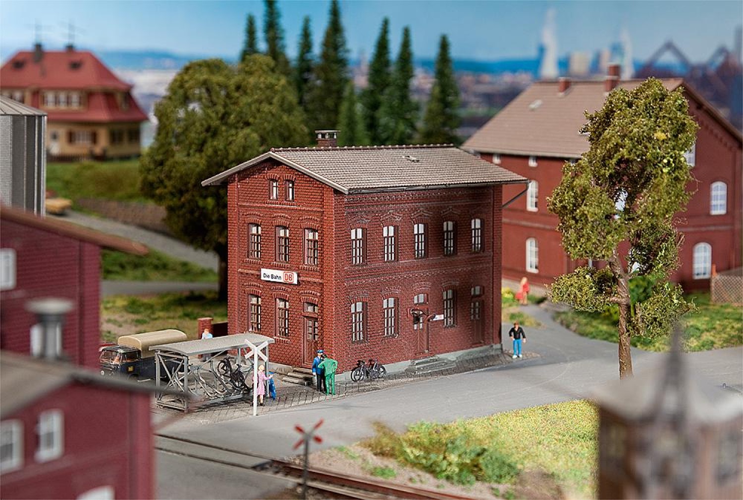 FALLER 120235 H0 DB-Verwaltungsgebäude 