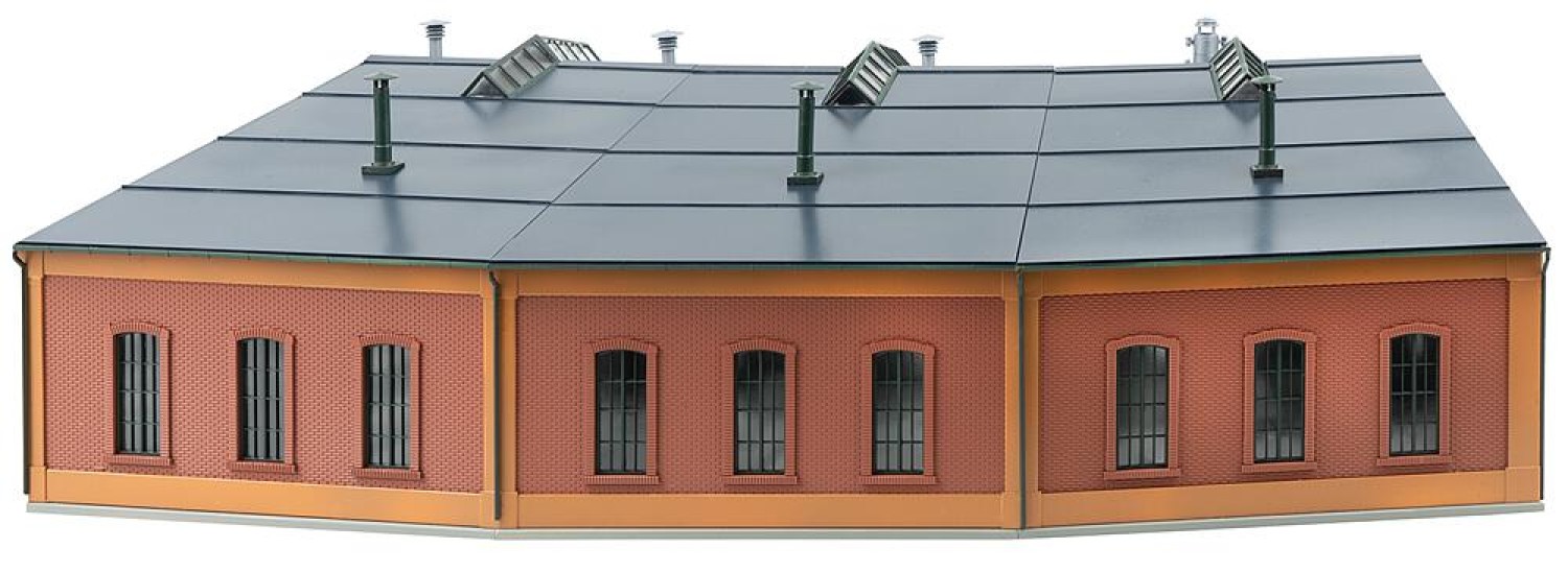 FALLER 120281 H0 Ringlokschuppen mit 12°-Teilung 