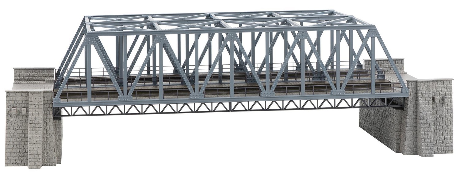 FALLER 120497 H0 Stahlbrücke, 2-gleisig 