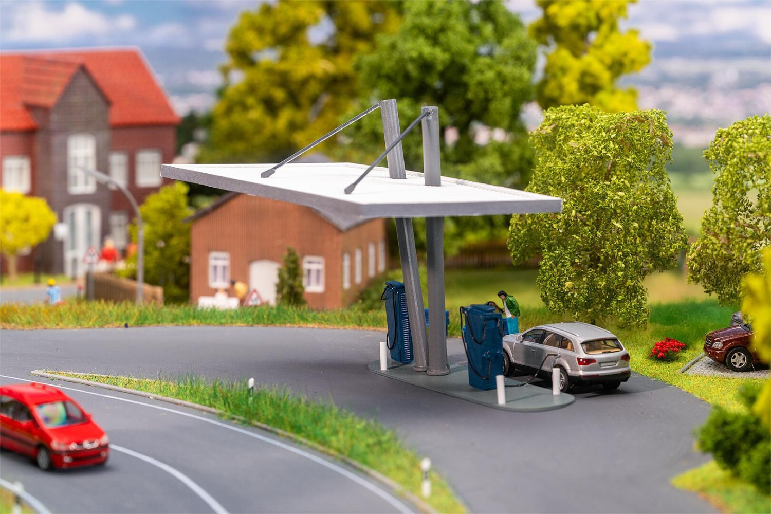 FALLER 130153 H0 E-Tankstelle 