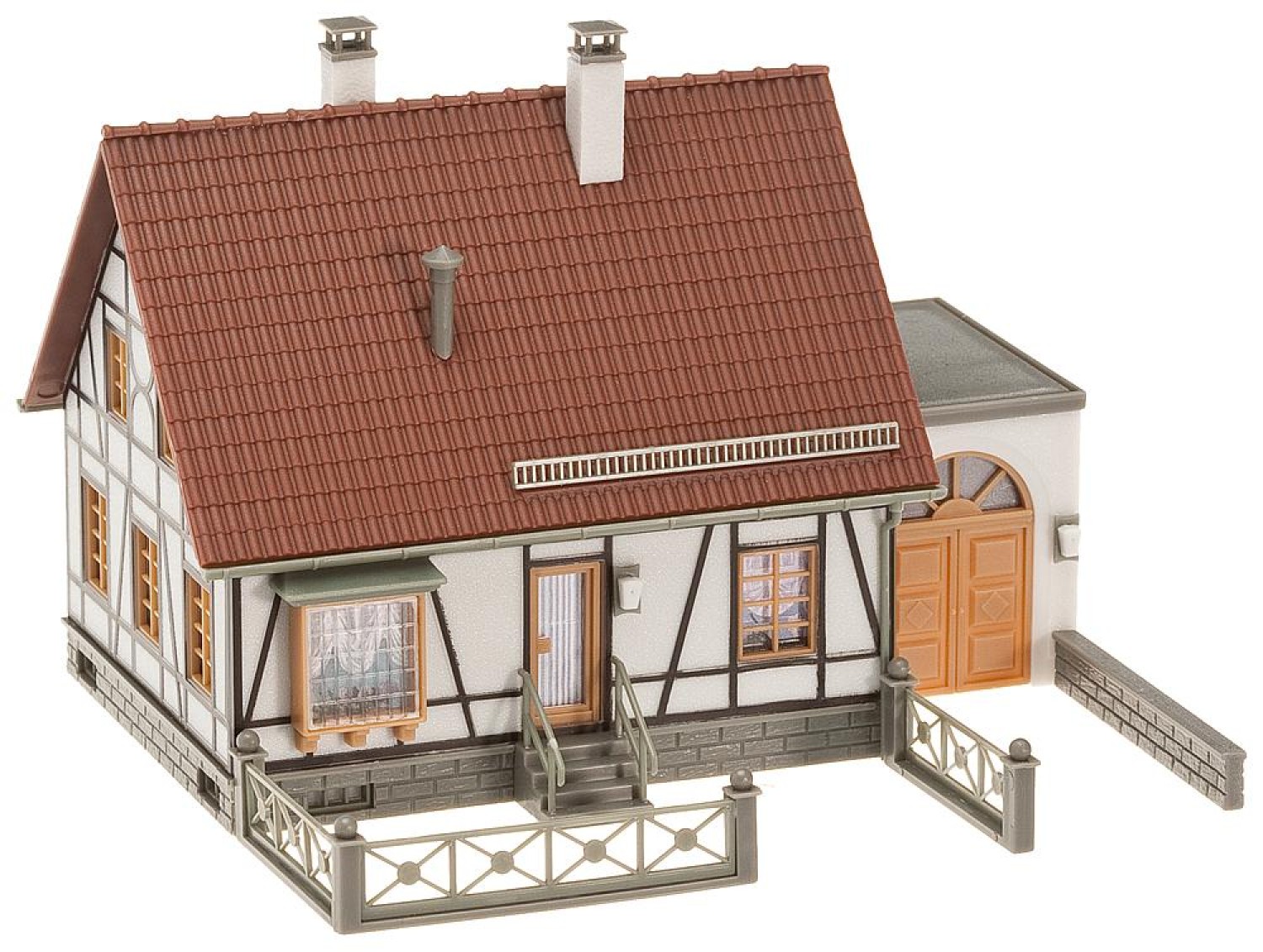 FALLER 130215 H0 Fachwerkhaus mit Garage 
