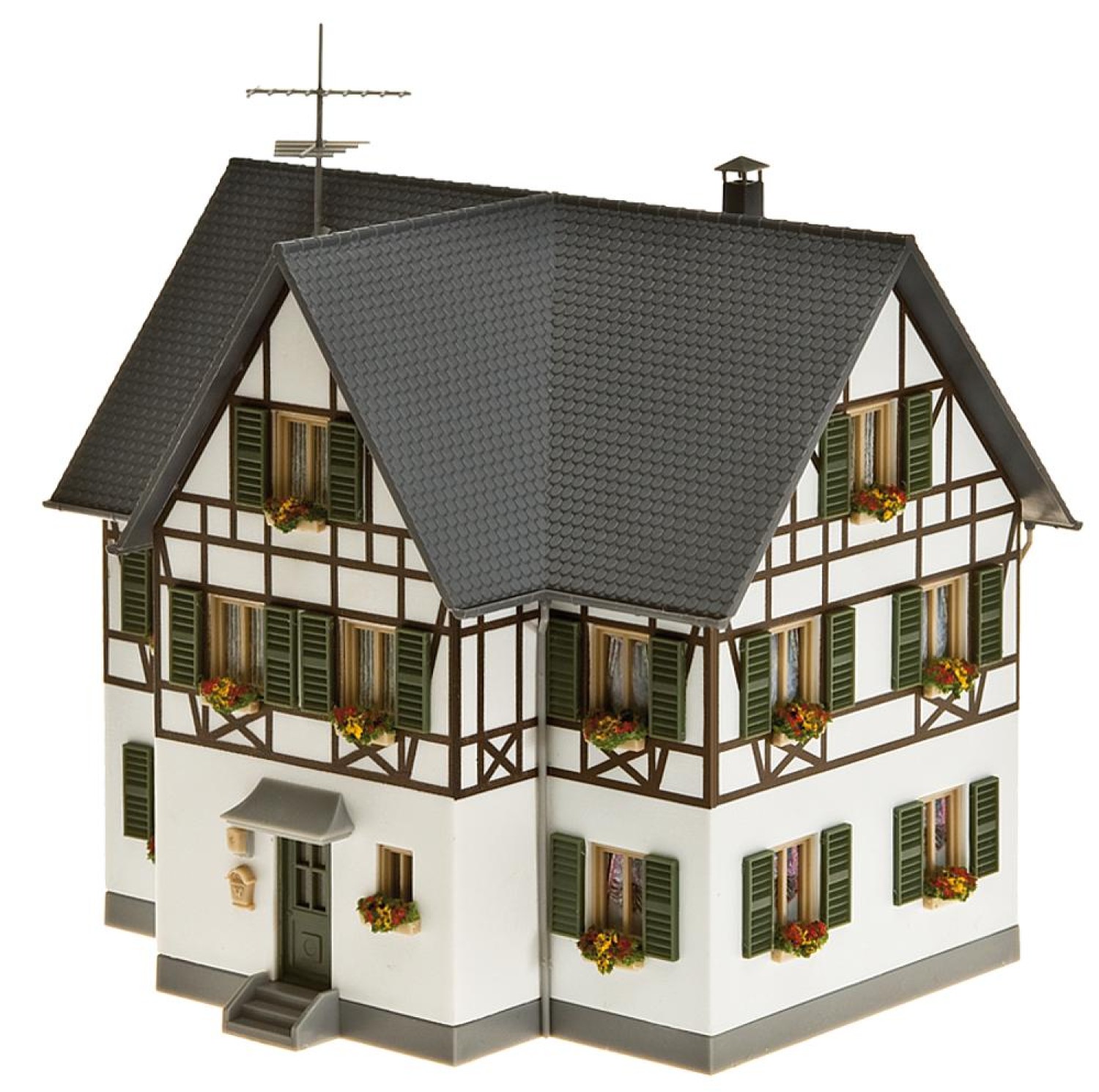FALLER 130259 H0 Zweifamilienhaus mit Fachwerk 
