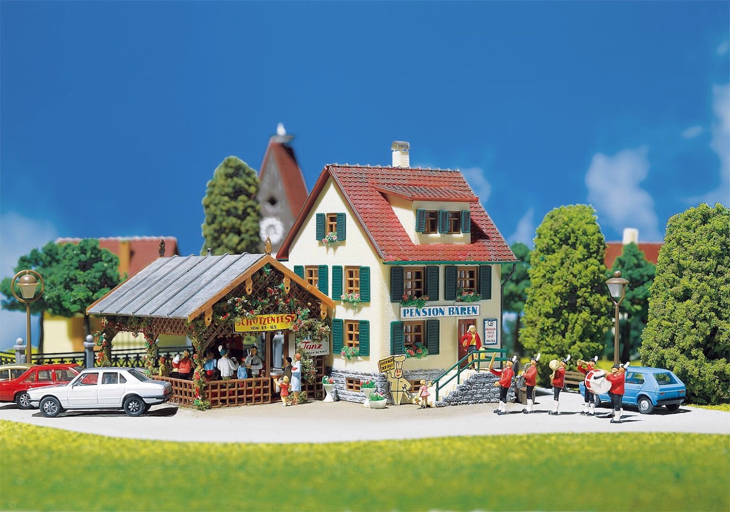 FALLER 130269 H0 Dorfwirtschaft 