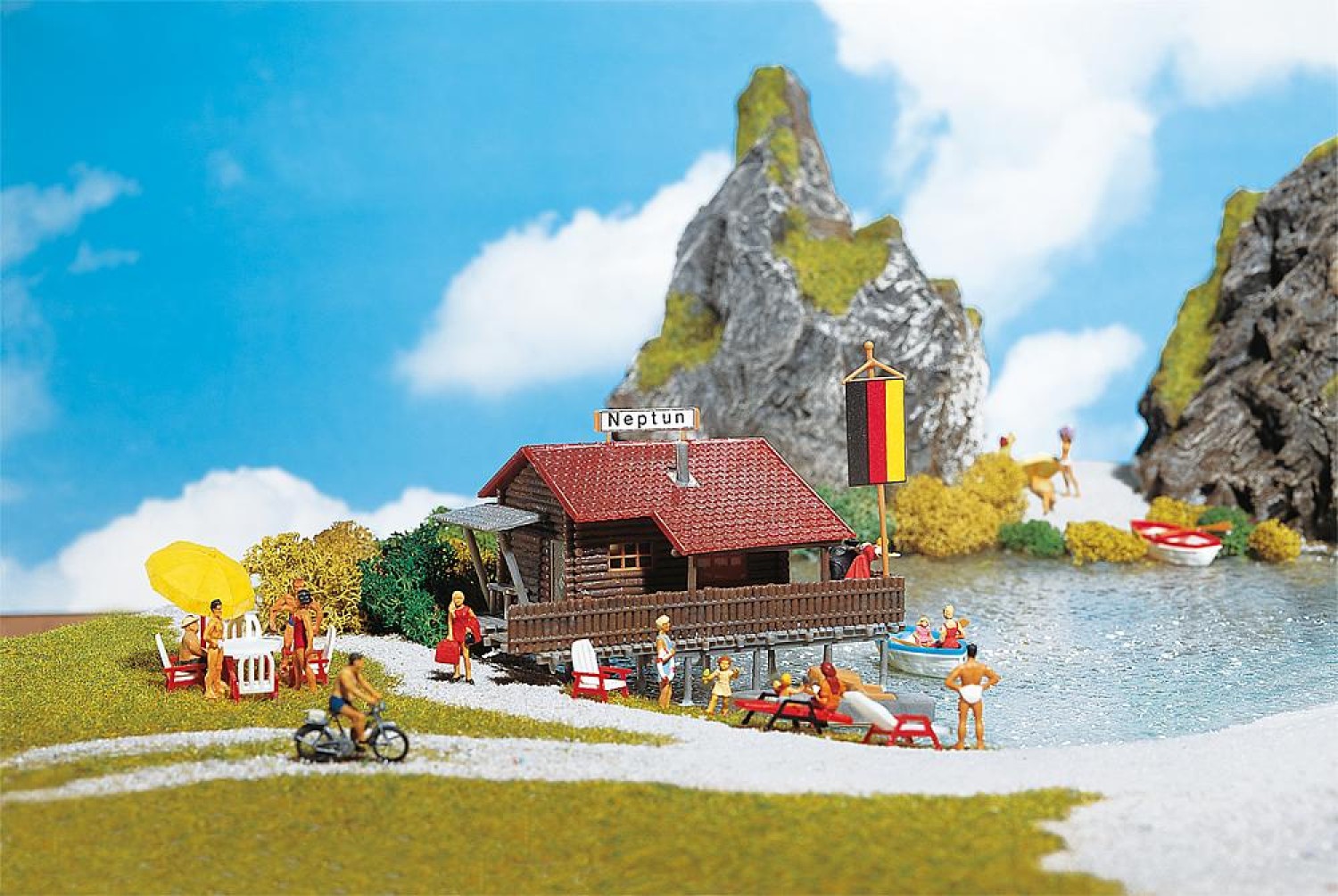 FALLER 130284 H0 Bootshaus 