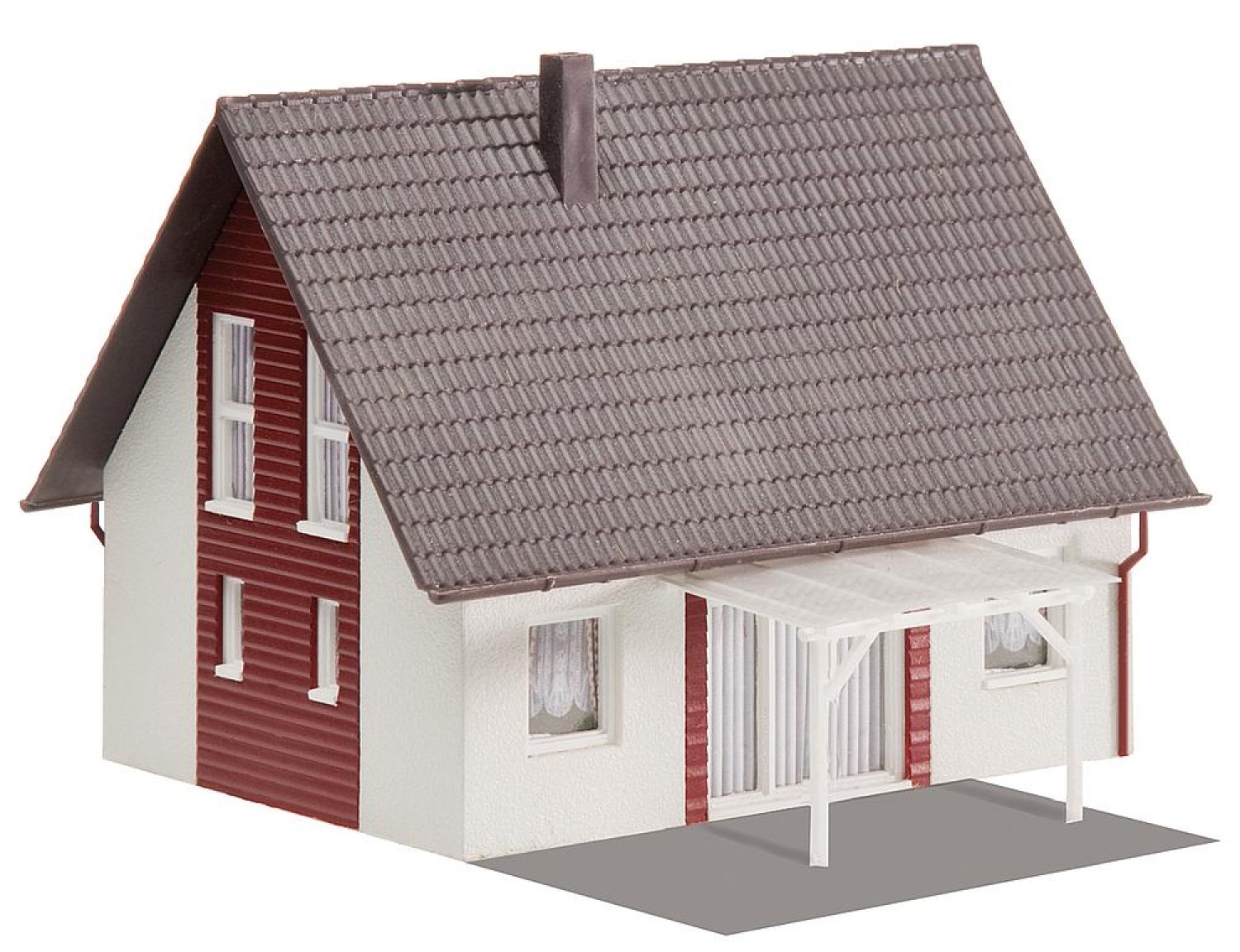 FALLER 130318 H0 Einfamilienhaus, weinrot 