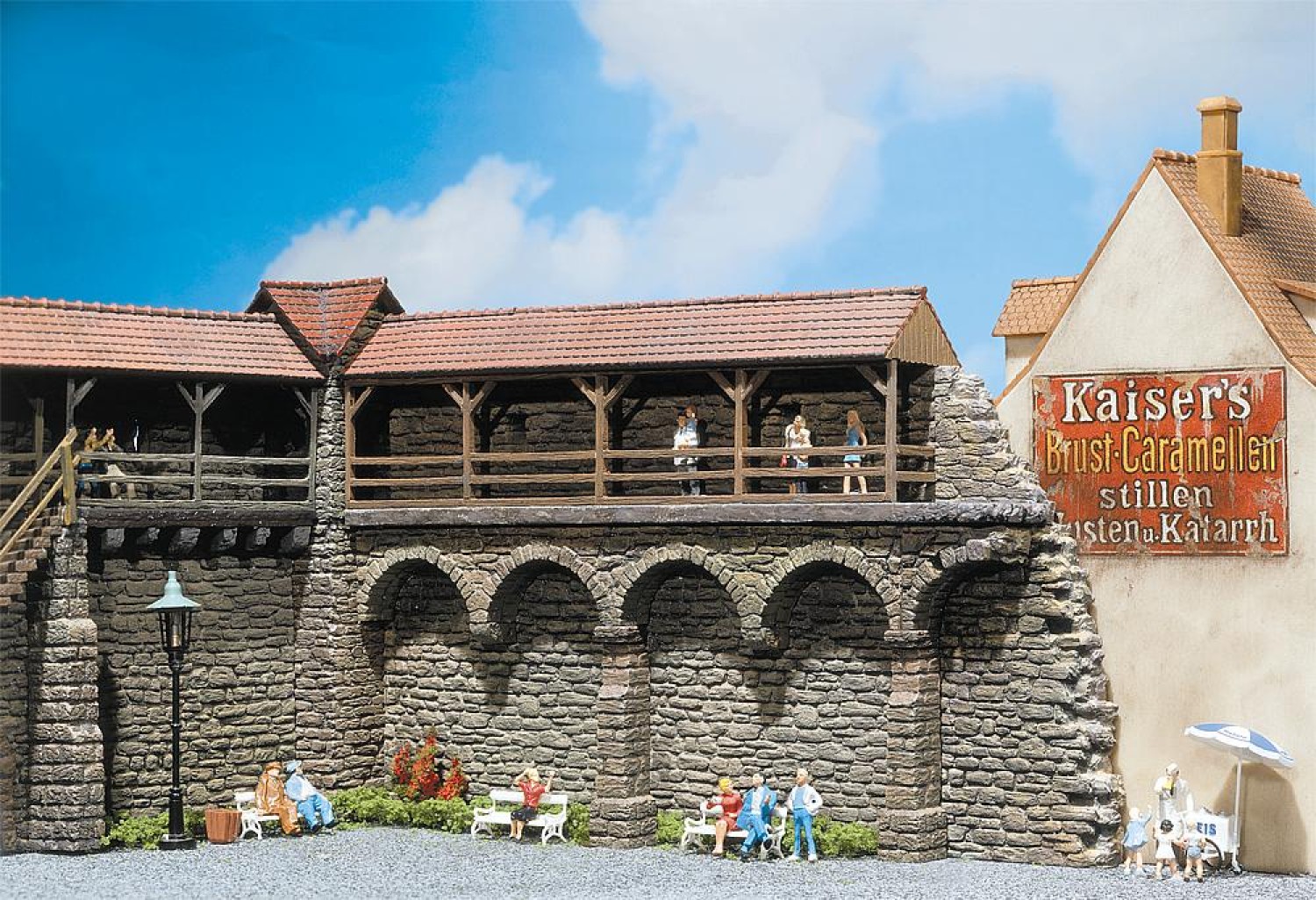 FALLER 130404 H0 Altstadtmauer 