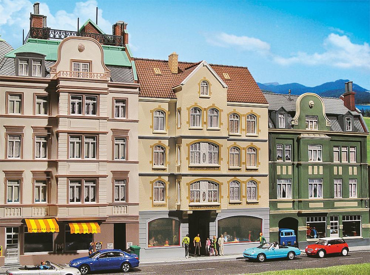 FALLER 130447 H0 Stadthaus mit Kneipe 