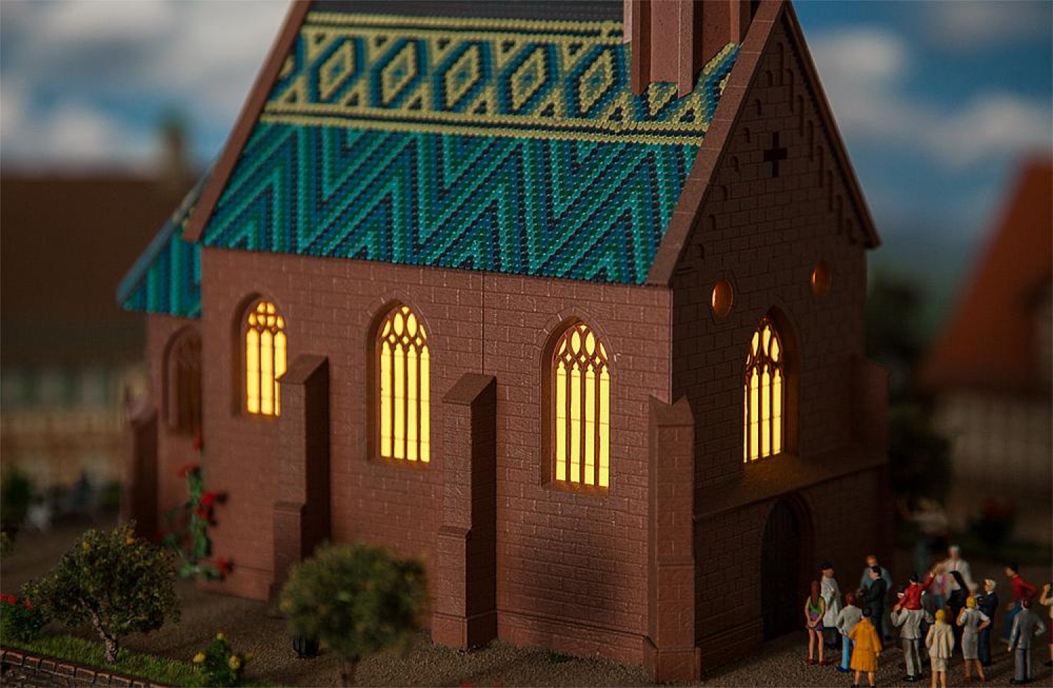 FALLER 130599 H0 Kirche St. Johann 