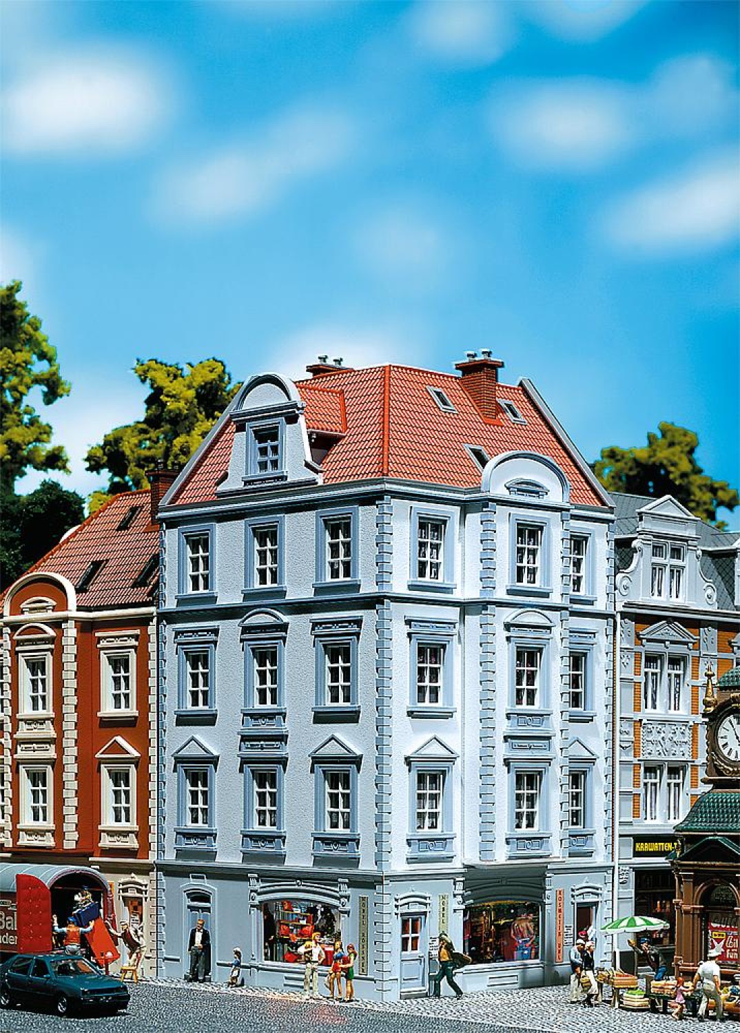 FALLER 130906 H0 Stadteckhaus Goethestraße 63 