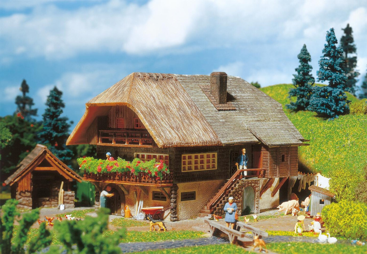 FALLER 131324 H0 Schwarzwälder Bauernhaus 