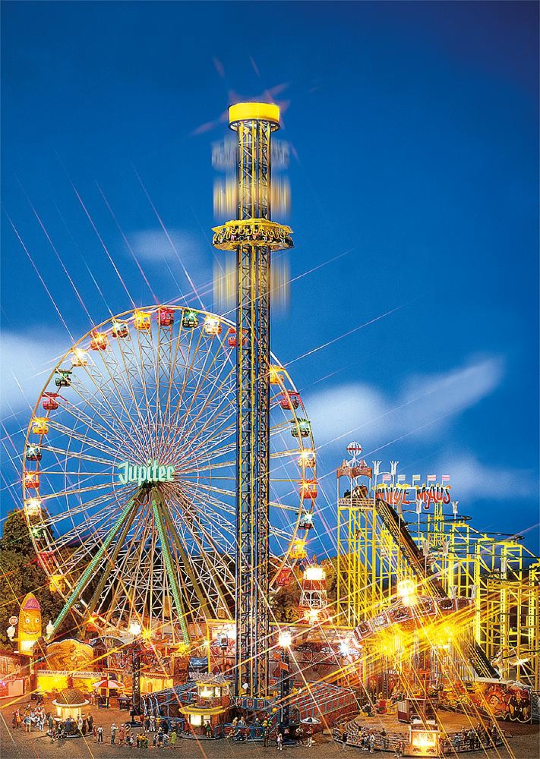 FALLER 140325 H0 Fahrgeschäft Freifall-Turm (Power Tower) 