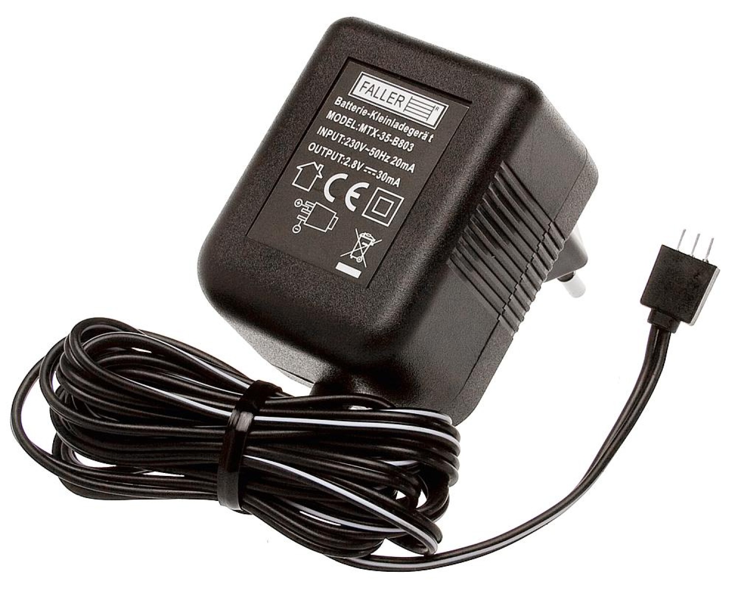 FALLER 161690 Car System Akku-Ladegerät (230 V) 