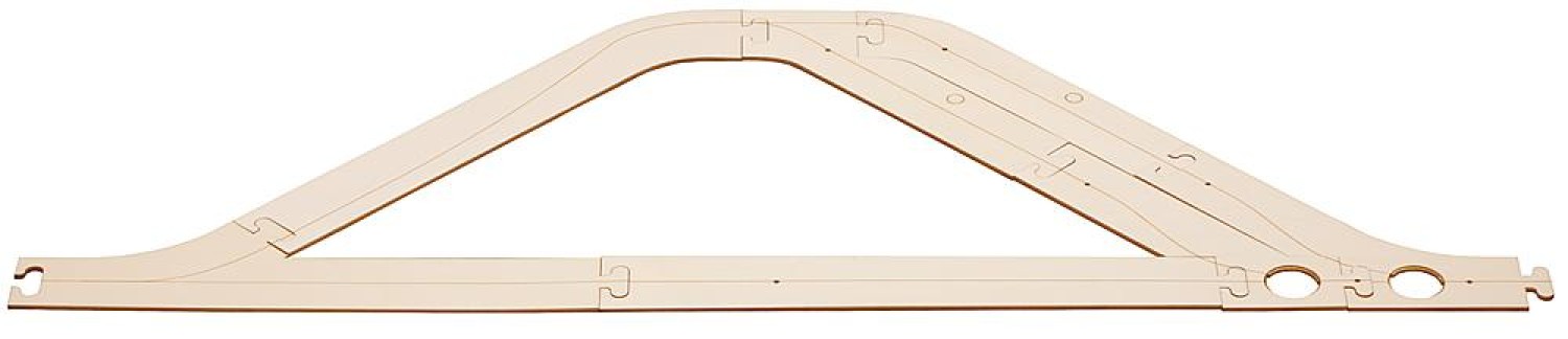 FALLER 161942 H0 Laser-Street Parkharfe Basis 