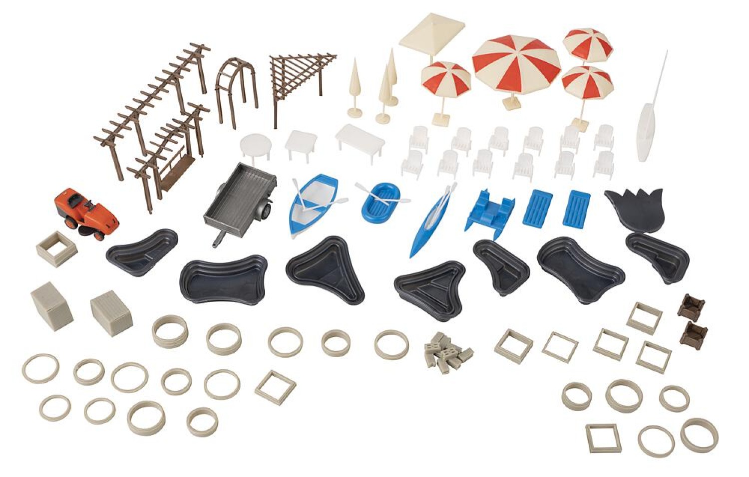 FALLER 180342 H0 Ausgestaltungs-Set Garten-Center 