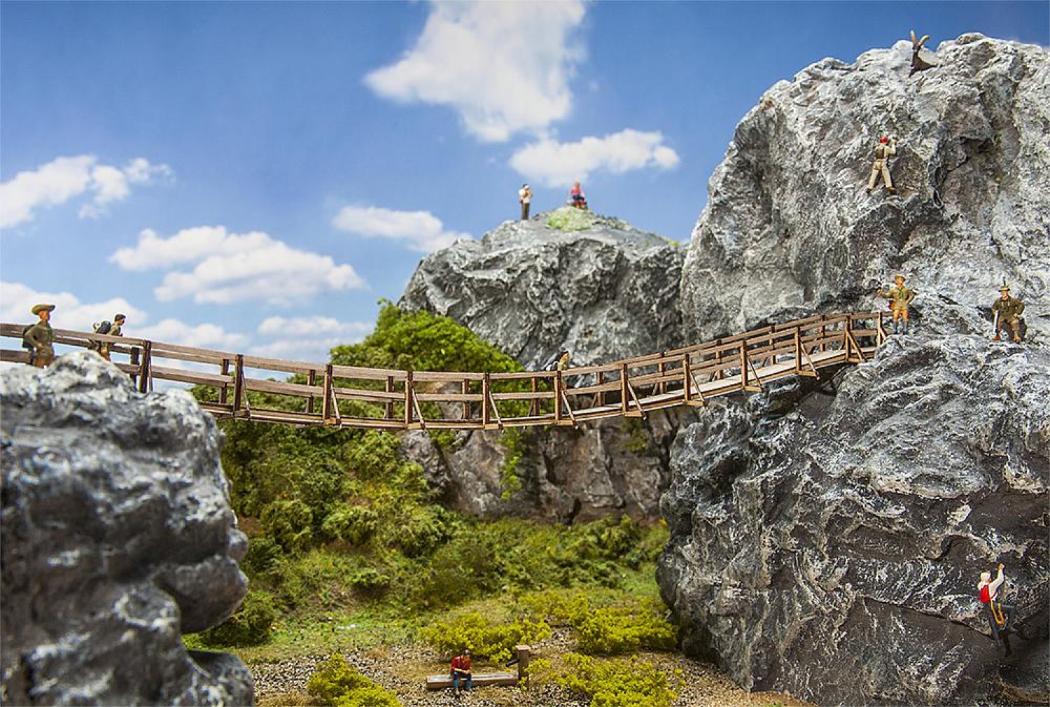 FALLER 180391 H0 Hängebrücke 