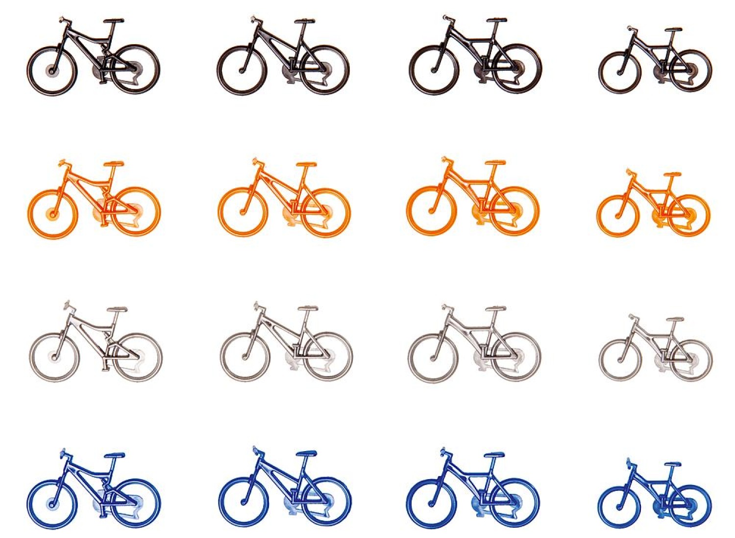 FALLER 180445 H0 Mountain-Bikes 