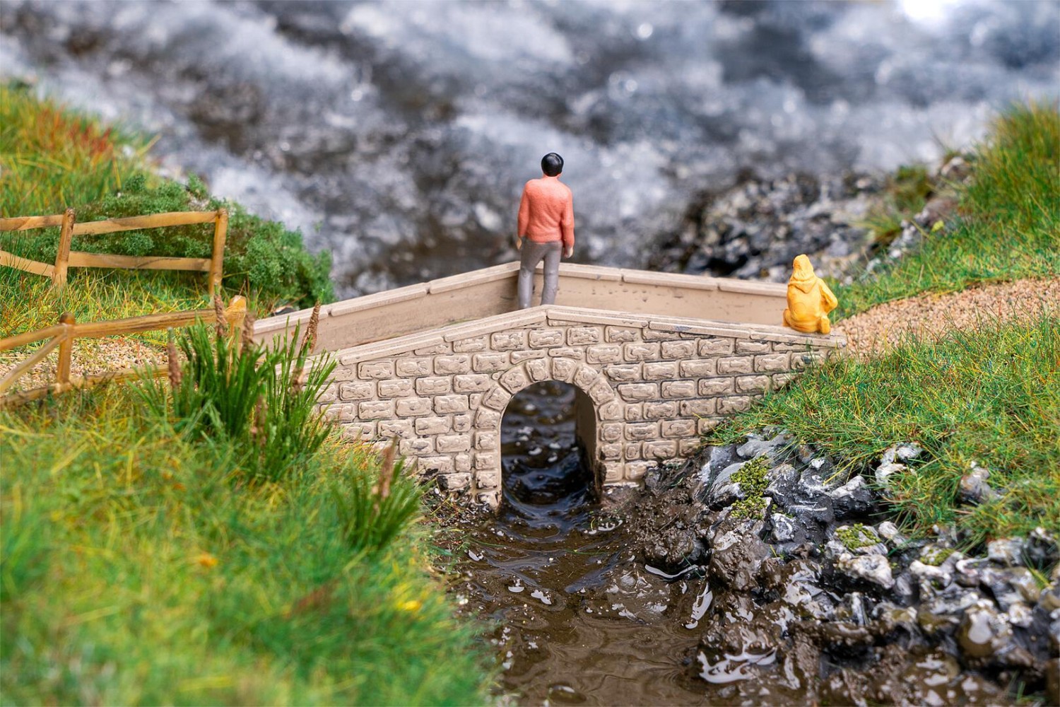 FALLER 180866 H0 Kleine Steinbrücke 