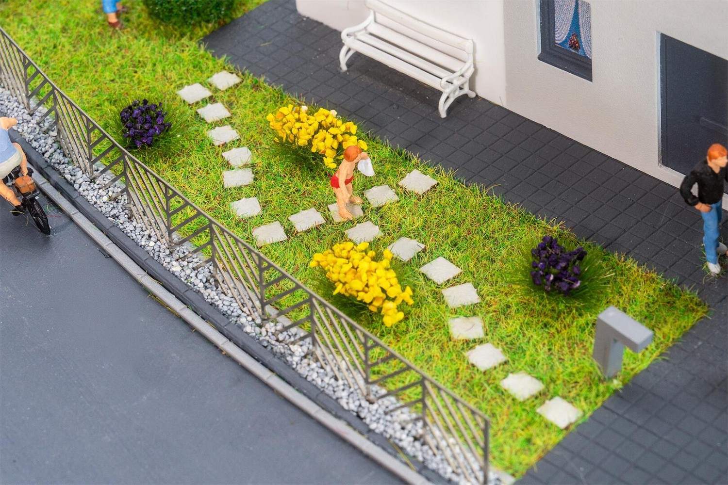 FALLER 180877 H0 Terrassenplatten, Beton 