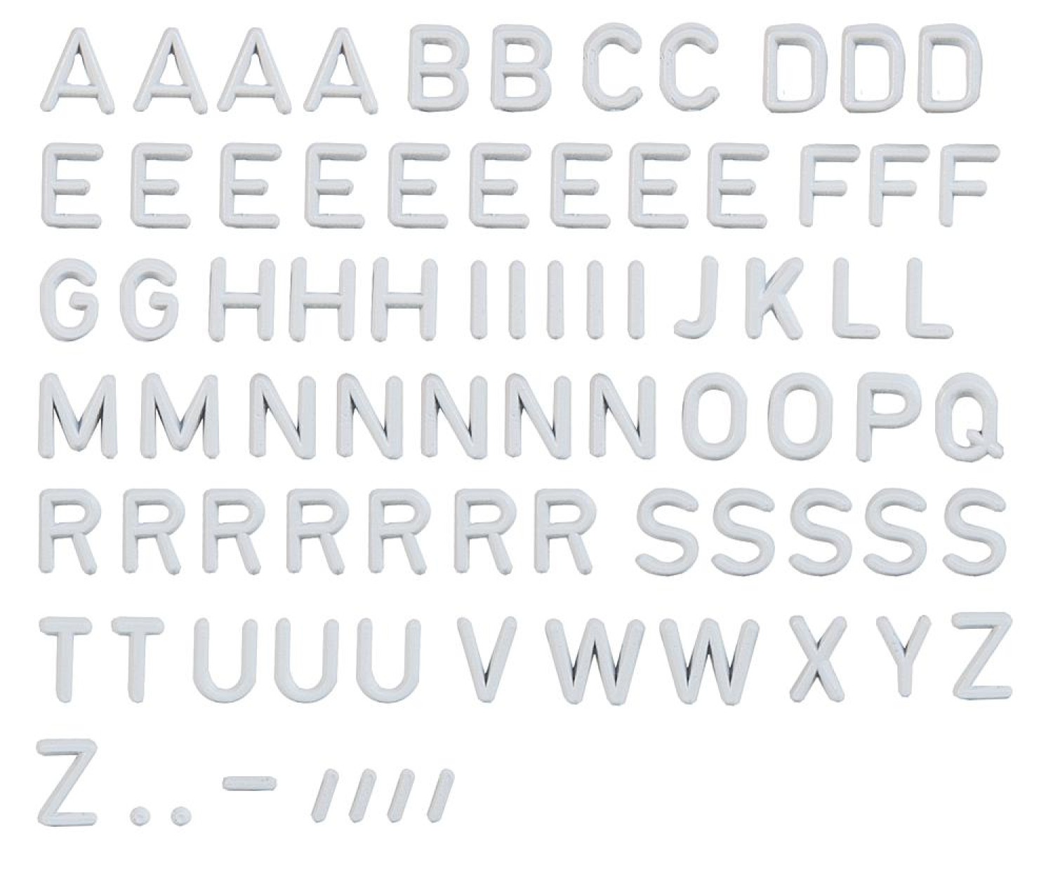 FALLER 180965 H0 Beschriftungs-Kit ABC 