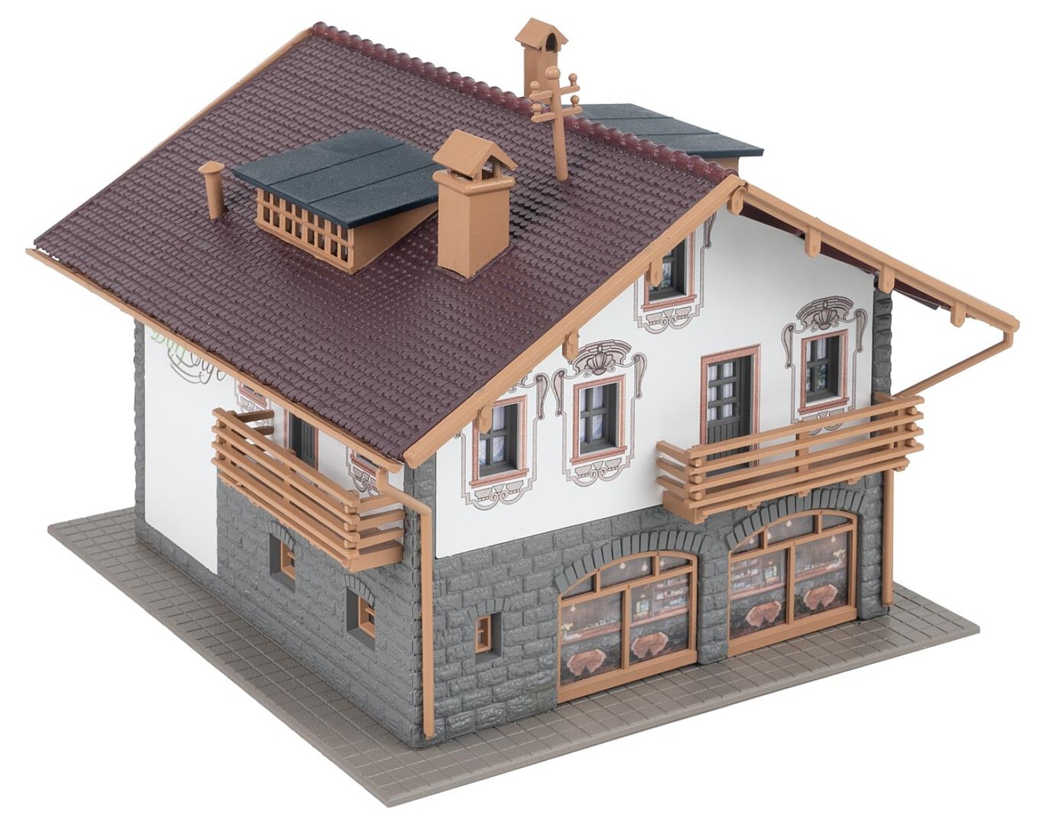 FALLER 191836 H0 Alpenhaus mit Café 