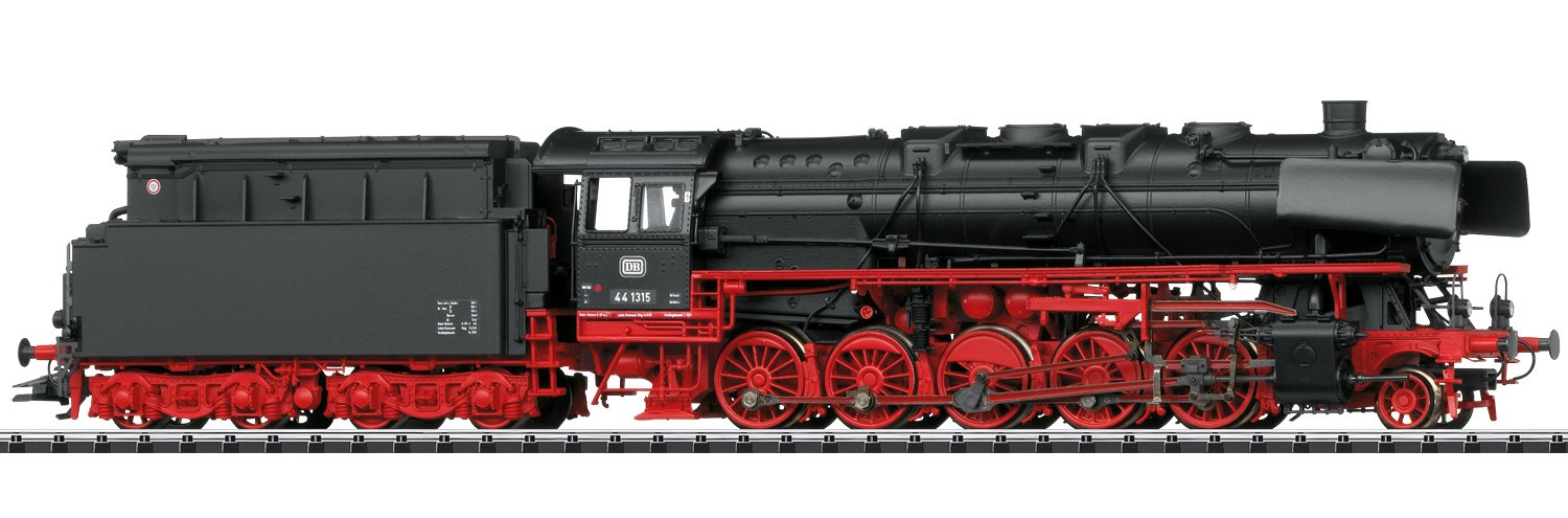 Trix 22989 H0 Güterzug-Dampflok 44 1315, DB "Digital+Sound" 