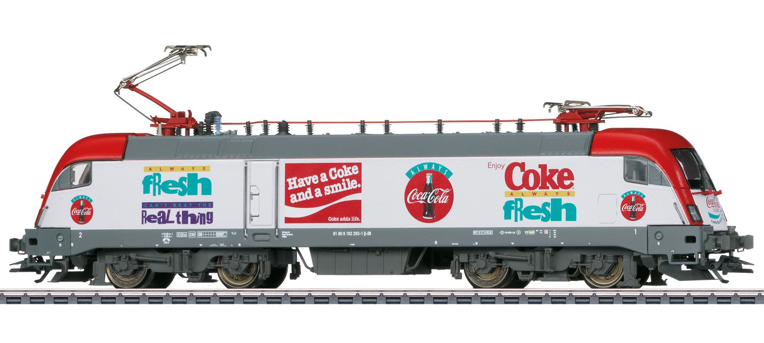 Märklin 39829 H0 E-Lok BR 182, DB AG Coca-Cola "Digital+Sound"