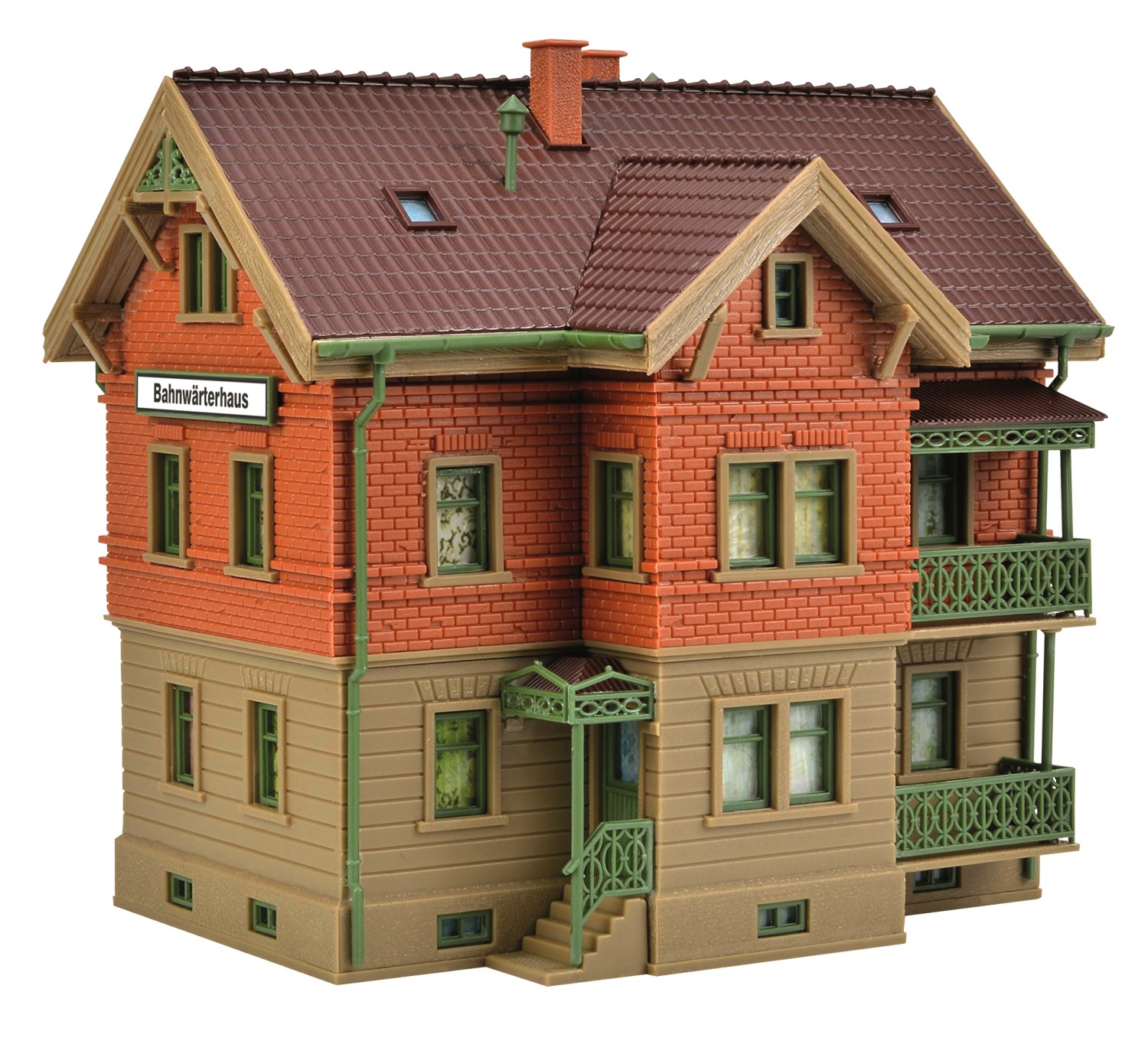 Vollmer 43529 H0 Bahnwärterhaus Esslingen mit Hühnerstall 