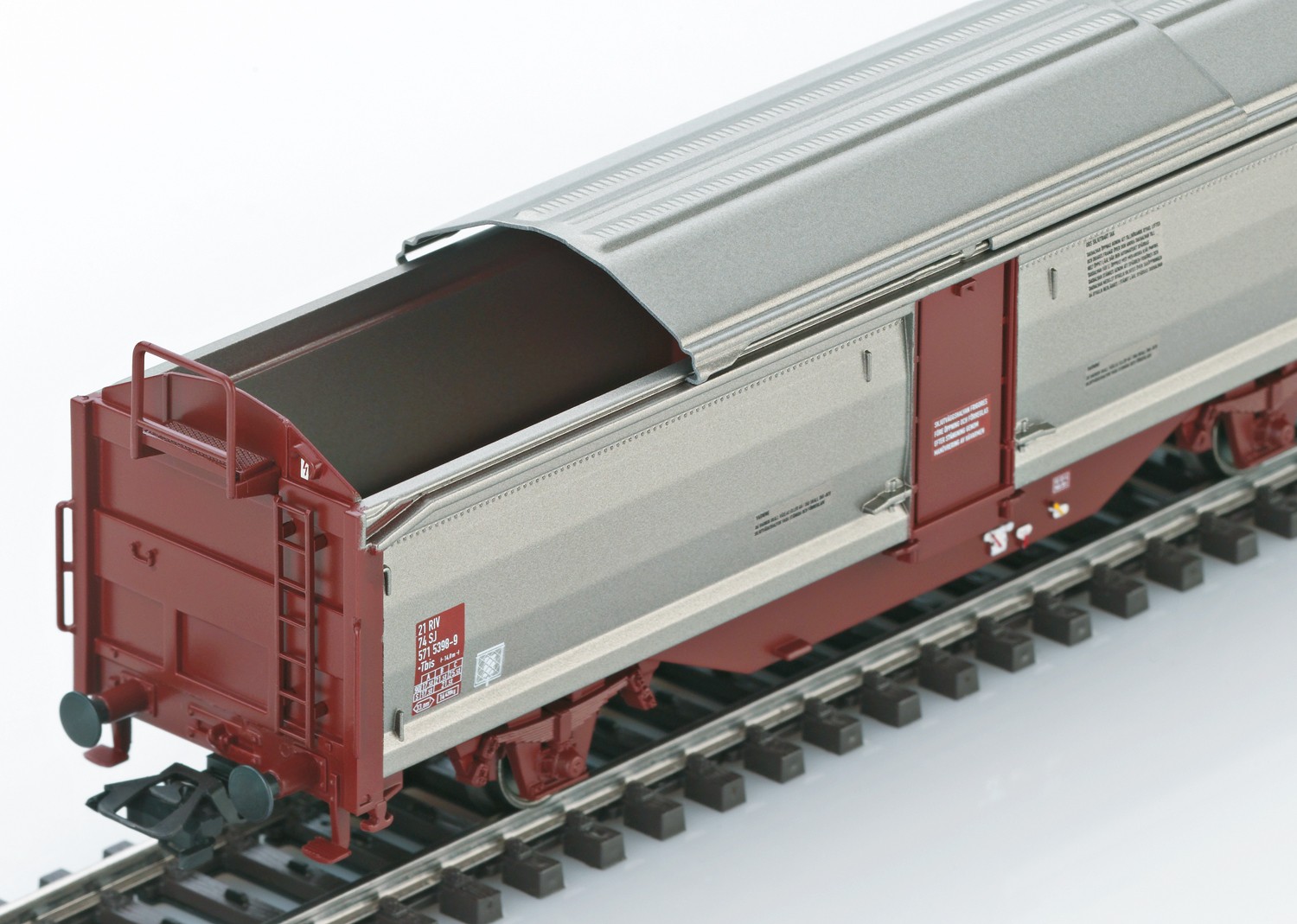 Märklin 47303 H0 Schiebedach-/ Schiebewandwagen, SJ 3er-Set 