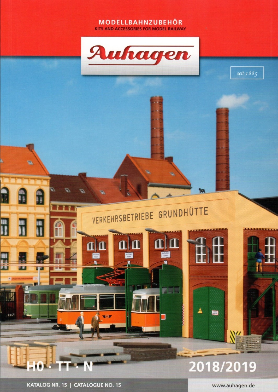 Auhagen 99615 Katalog 2018/2019 mit Neuheiten 