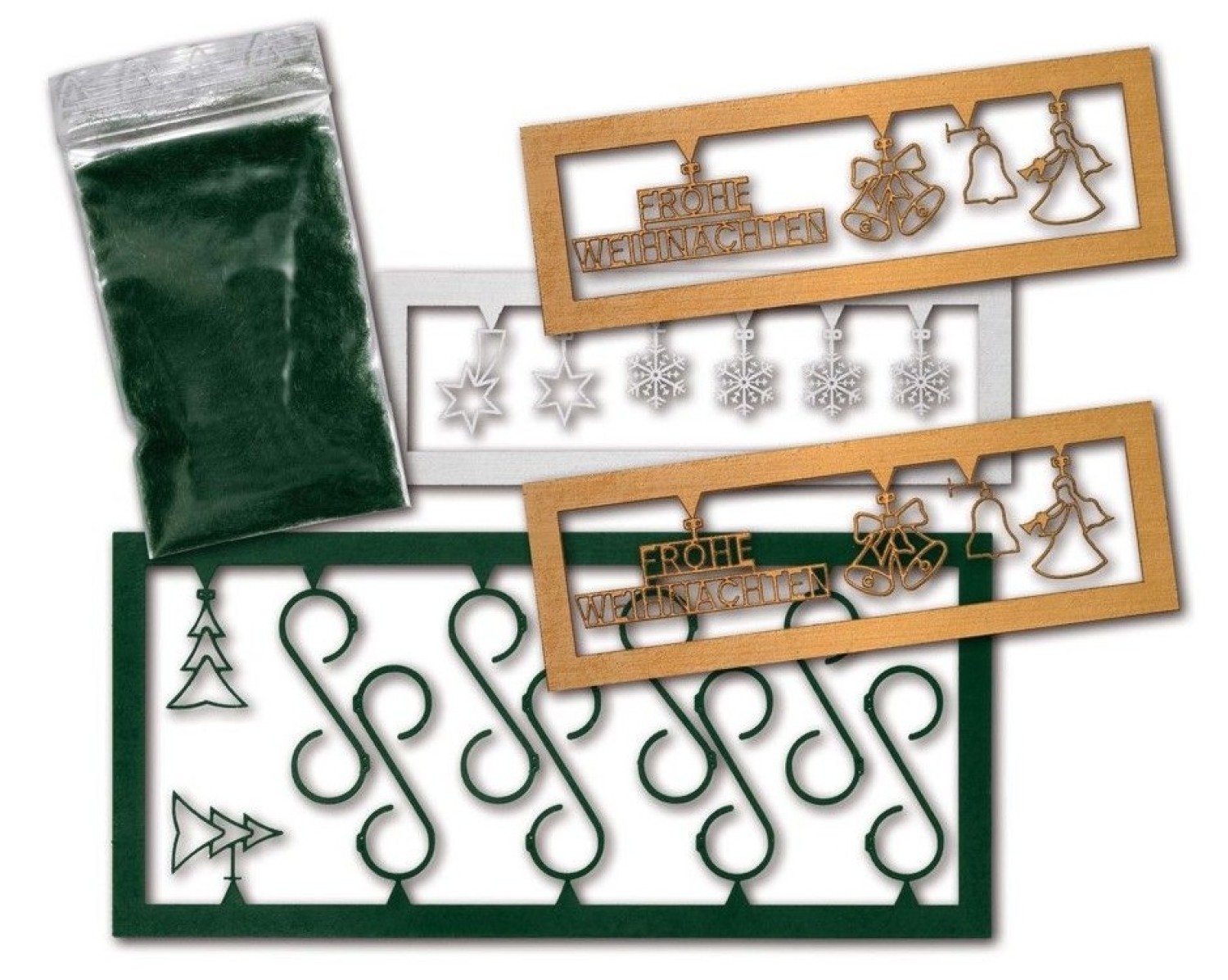 BUSCH 1061 H0 Weihnachtsschmuck 