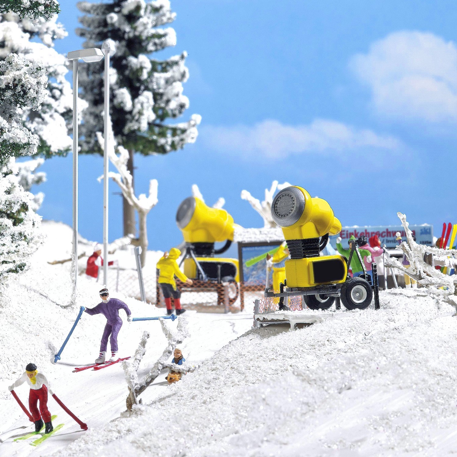 BUSCH 1169 H0 2 Schneekanonen 
