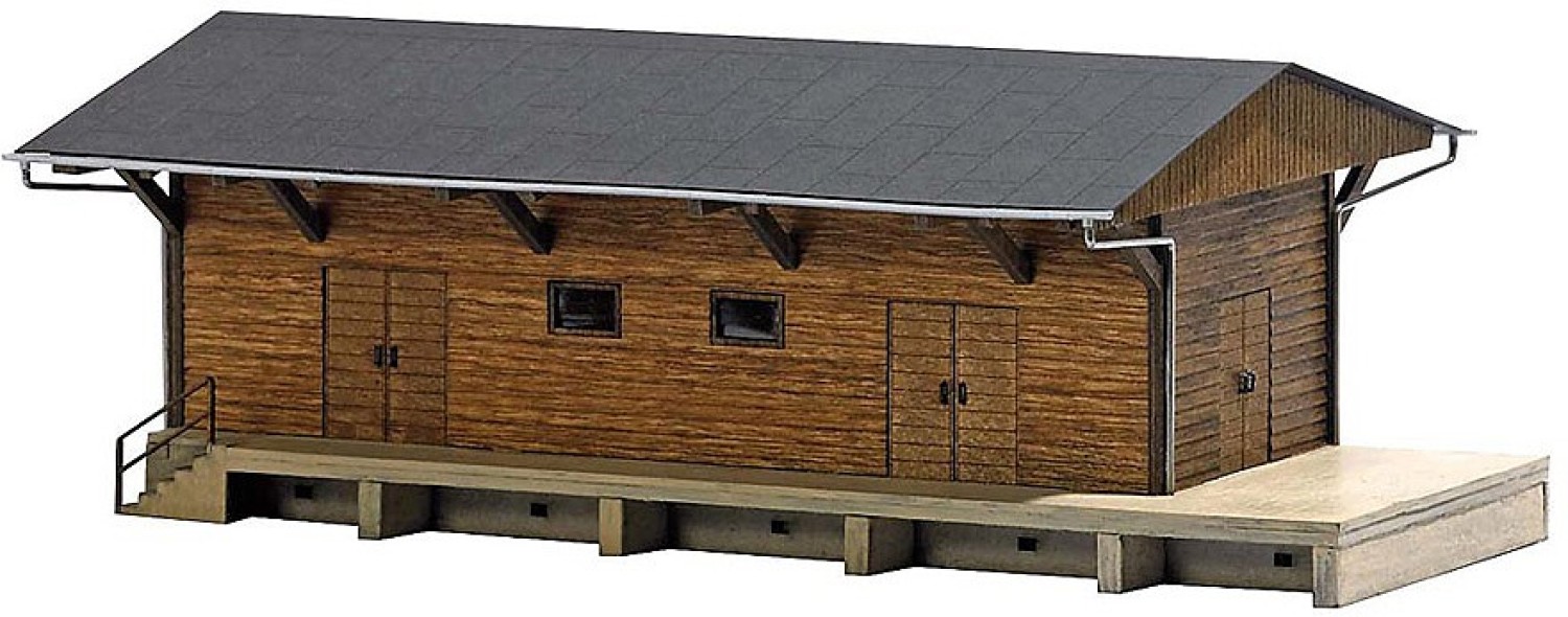 BUSCH 1421 H0 Güterschuppen Braunsdorf 